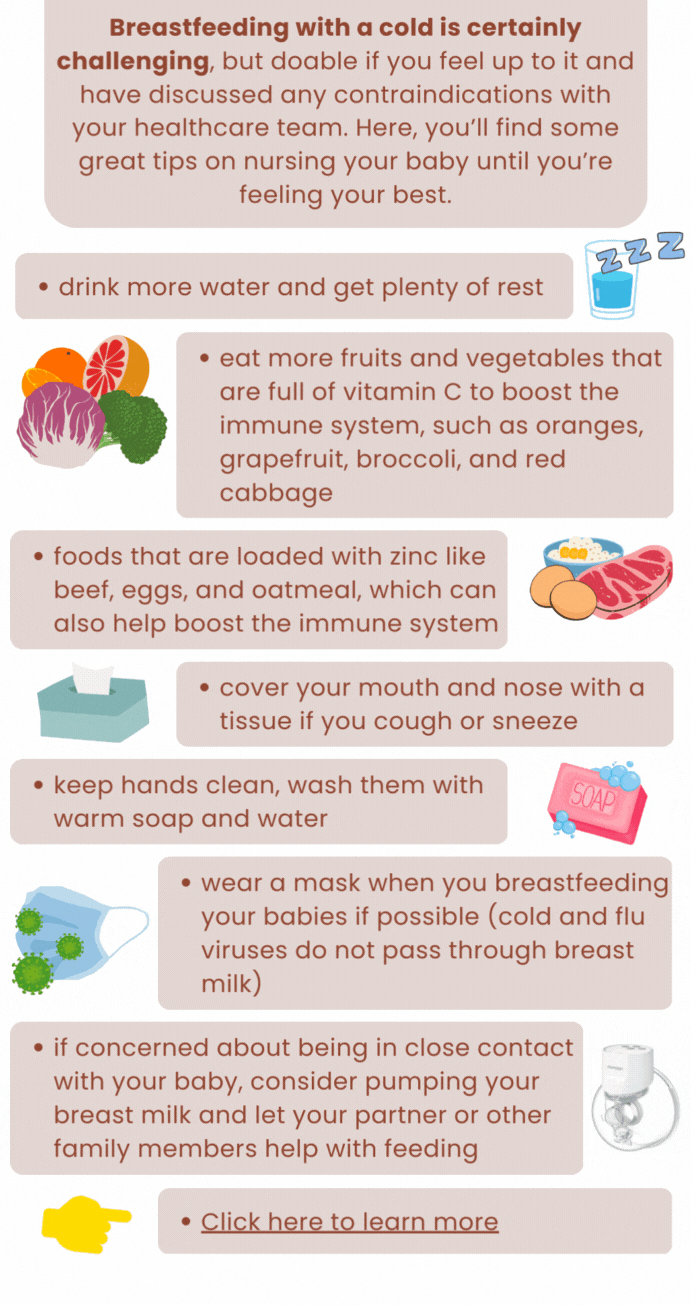 📝 Dos and Don’ts of Breastfeeding with a Cold Momcozy