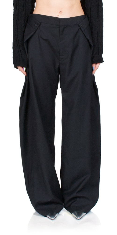 Fold Detail Trousers