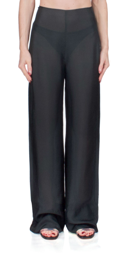 Sheer Silk Gauze Pants