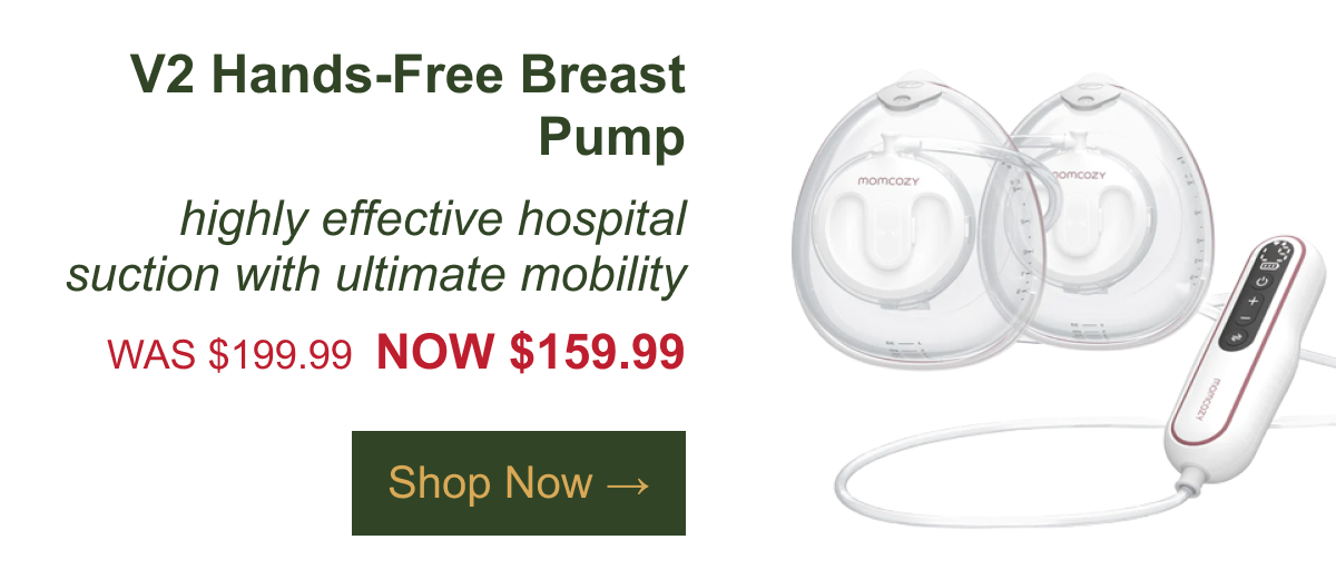  Momcozy Ultra-Light & Hands Free Breast Pump V2