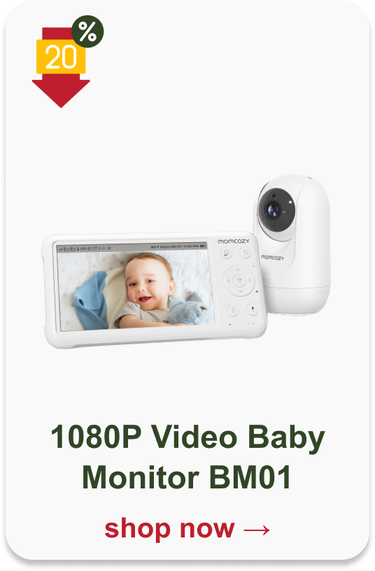 Momcozy Video Baby Monitor - White