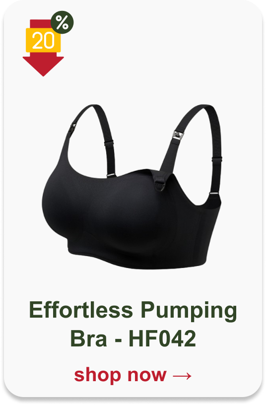 PumpMaster - Jelly Strip Seamless & Effortless Pumping Bra - HF042